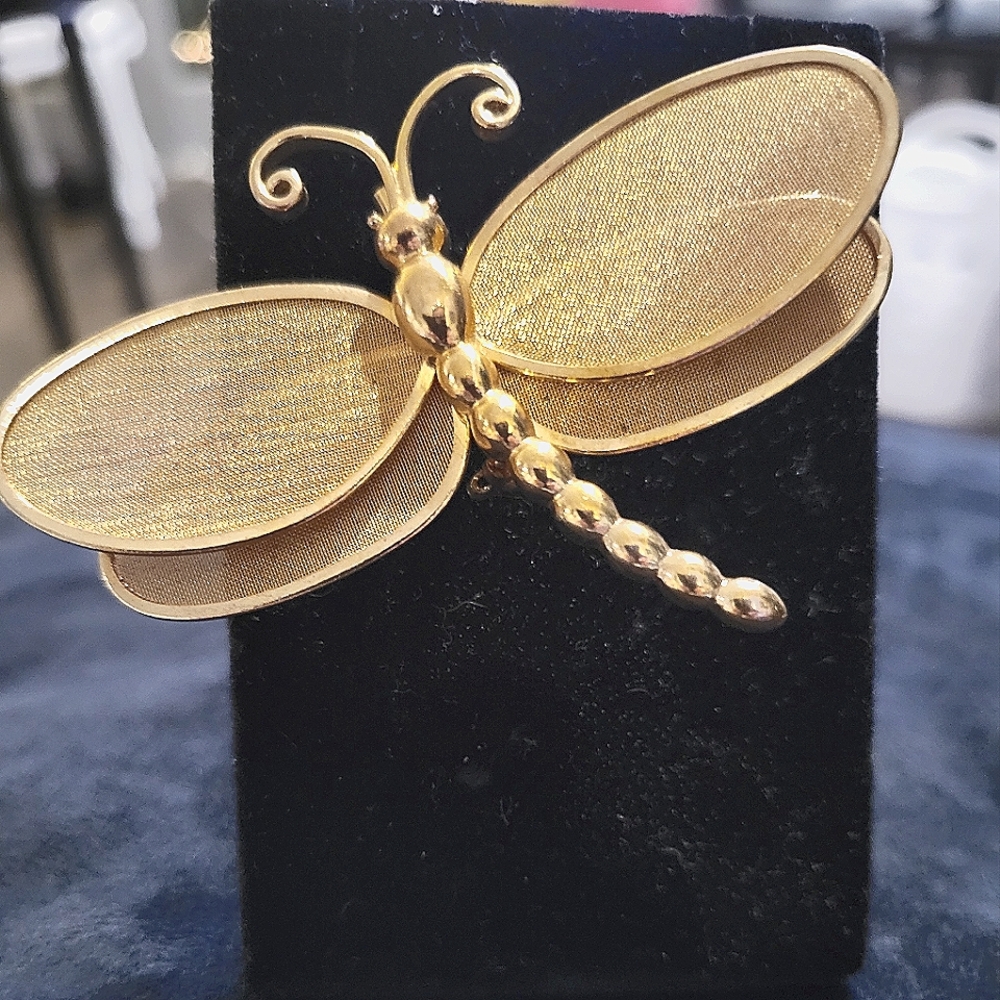 Vintage Dragonfly Brooch